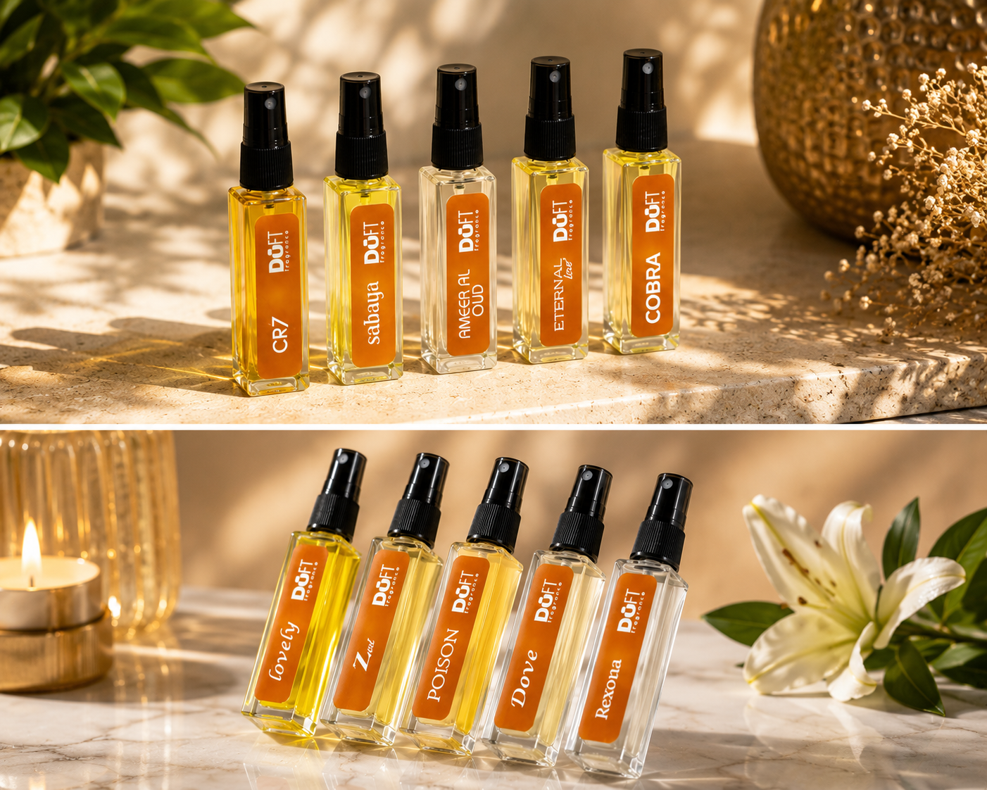 8ML PERFUME COMBO DUFTOILS PREMIUM FRAGRANCE